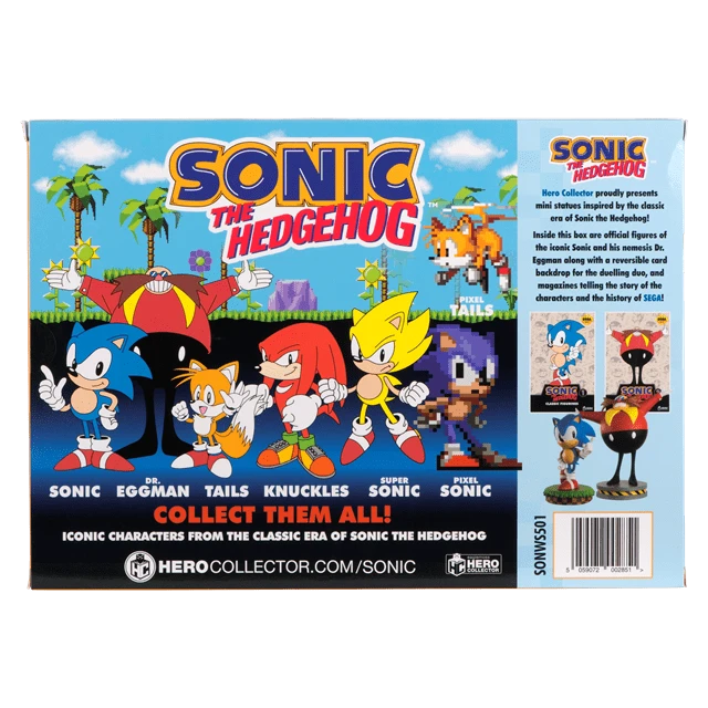 Sonic and Dr Eggman Figurine Set: Hero Collector (Figurine) 7 Sonic and Dr Eggman Figurine Set: Hero Collector (Figurine) - Image 5