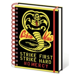 Cobra Kai No Mercy A5 Wiro Notebook (Stationery)