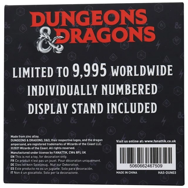 Ampersand Medallion: Dungeons & Dragons Collectible (Pop Culture Accessories) 6 Ampersand Medallion: Dungeons & Dragons Collectible (Pop Culture Accessories) - Image 4