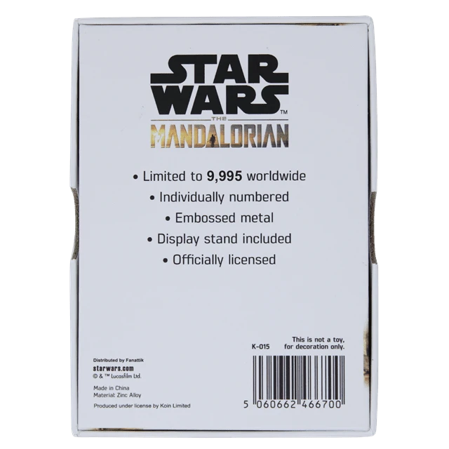 The Mandalorian: Precious Cargo Limited Edition Collectible (Pop Culture Accessories) 8 The Mandalorian: Precious Cargo Limited Edition Collectible (Pop Culture Accessories) - Image 6
