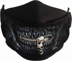 Zipped Mouth Cotton Face Covering (Face Coverings) -MERCHANDISE Sales 6b812b32 67a9 45f8 854e 3cc9067c54c6