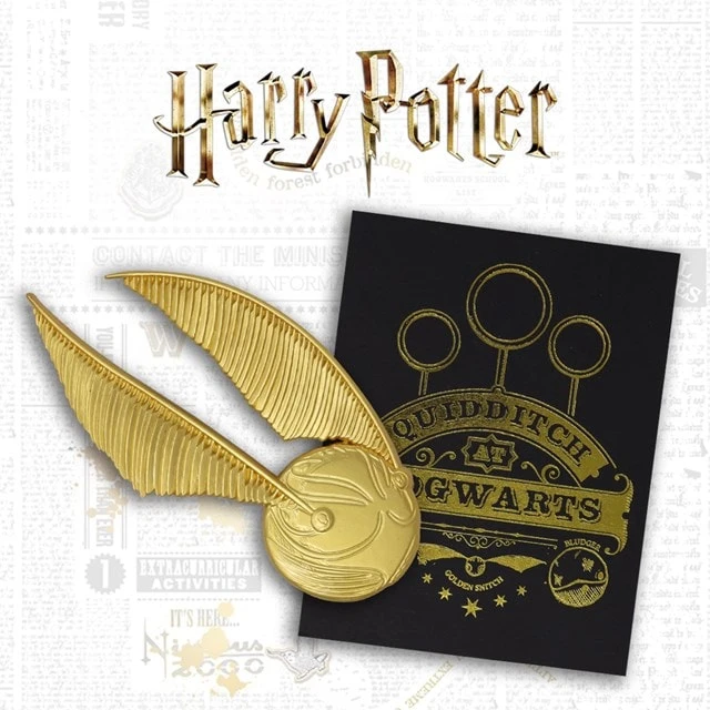 71e3508a-d453-4db1-9435-541b3fbc5018.jpg 24K Gold Plated Oversized Snitch Harry Potter Pin Badge (Pop Culture Accessories) -MERCHANDISE Sales 71e3508a d453 4db1 9435 541b3fbc5018
