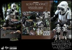 1:6 Scout Trooper And Speederbike Set - Star Wars: Return Of The Jedi Hot Toys Figure (Figurine) 7 1:6 Scout Trooper And Speederbike Set - Star Wars: Return Of The Jedi Hot Toys Figure (Figurine) -MERCHANDISE Sales 73689a2e 06dc 4cf3 b8bf d4e27b5e6034