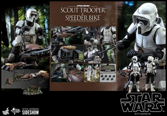 73689a2e-06dc-4cf3-b8bf-d4e27b5e6034.jpg 1:6 Scout Trooper And Speederbike Set - Star Wars: Return Of The Jedi Hot Toys Figure (Figurine) -MERCHANDISE Sales 73689a2e 06dc 4cf3 b8bf d4e27b5e6034