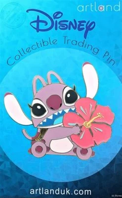Hibiscus Angel Lilo & Stitch Disney Artland Pin Badge (Pin Badge)