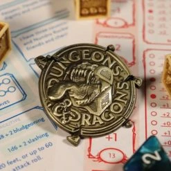 Limited Edition Premium Pin Badge: Dungeons & Dragons Pin (Pin Badge) -MERCHANDISE Sales 753820fb fa09 401c 9f40 7ef380e04a69