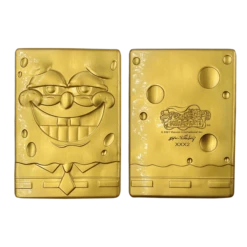 SpongeBob Squarepants: 24k Gold Plated Limited Edition Collectible Ingot (Pop Culture Accessories) -MERCHANDISE Sales 77aa9cc0 24b2 49cb 853e 97140f6d437b