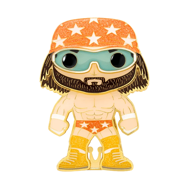 Randy Savage: WWE Funko Pop Pin (Pin Badge) 3 Randy Savage: WWE Funko Pop Pin (Pin Badge)