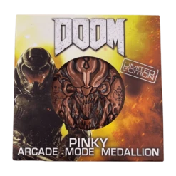 Doom: Pinky Level Up Metal Medallion Collectible (Pop Culture Accessories) -MERCHANDISE Sales 84169b31 69c3 4b25 b886 dd256b3678ce