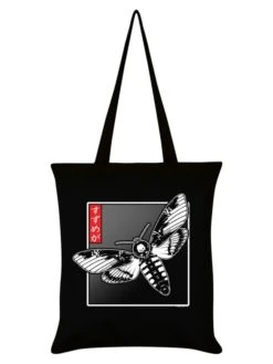 Oriental Death Head Moth Black: Unorthodox Collective Tote Bag (Bag)