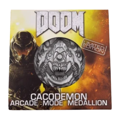 Doom: Cacodemon Level Up Metal Medallion Collectible (Pop Culture Accessories) -MERCHANDISE Sales 8e86f8d2 4963 4917 b180 9ffecc490d1b