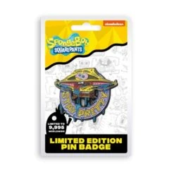 SpongeBob Squarepants: Stay Pretty Limited Edition Pin Badge (Pin Badge) -MERCHANDISE Sales 90341fd2 062a 47af 8f7e 03796a9a19e3