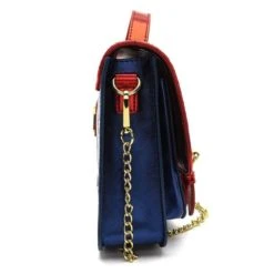 Loungefly X DC Comics Wonder Woman Red White And Blue Gold Chain Crossbody Bag (Bag) -MERCHANDISE Sales 9401343a f116 47ee a780 2d933b98b227