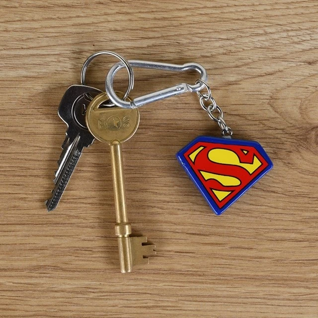 Superman Logo 3D Keychain (Keyring) 3 Superman Logo 3D Keychain (Keyring)