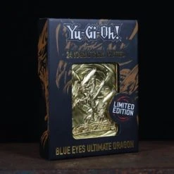 Yu-Gi-Oh! Blue Eyes Ultimate Dragon: 24K Gold Plated Ingot Collectible (Pop Culture Accessories) -MERCHANDISE Sales 9bea188a e4c2 427a b3bd d0fd4ef856a8