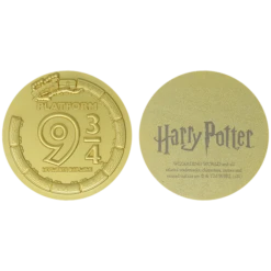 Platform 9 3/4 24K Gold Plated Medallion Harry Potter Collectible (Pop Culture Accessories) -MERCHANDISE Sales 9eabe318 52d0 48f2 85b8 2a88d7f3ccec