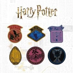 Triwizard Tournament Harry Potter Pin Badge Set (Pop Culture Accessories)