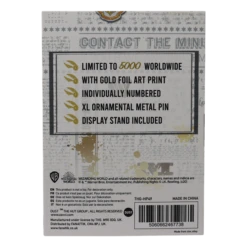 24K Gold Plated Oversized Snitch Harry Potter Pin Badge (Pop Culture Accessories) 5 24K Gold Plated Oversized Snitch Harry Potter Pin Badge (Pop Culture Accessories) -MERCHANDISE Sales a0a72106 3716 4d61 bcab 23144da8b294