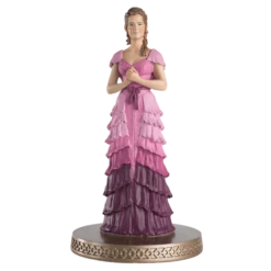 Hermione Granger Yule Ball: Harry Potter 1:16 Figurine With Magazine: Hero Collector (Figurine)