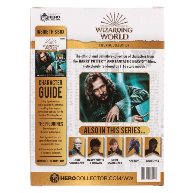 Sirius Black: Harry Potter 1:16 Figurine With Magazine: Hero Collector (Figurine) 5 Sirius Black: Harry Potter 1:16 Figurine With Magazine: Hero Collector (Figurine) - Image 3
