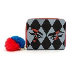 Loungefly X DC Comics Birds Of Prey Harley Eyes Zip Around Wallet (Wallet)