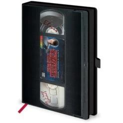 Stranger Things (S1) VHS Premium A5 Notebook (Stationery) -MERCHANDISE Sales aff220ce 8544 41b9 8e35 45dfa02502c3