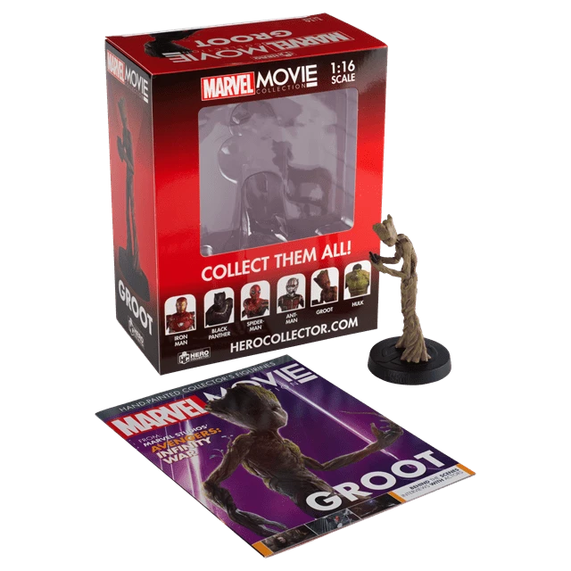 Teenage Groot: Marvel Figurine: Hero Collector (Figurine) 4 Teenage Groot: Marvel Figurine: Hero Collector (Figurine) - Image 2