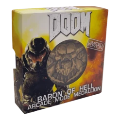 Doom: Baron Level Up Metal Medallion Collectible (Pop Culture Accessories) -MERCHANDISE Sales b5a486a9 f2a2 40cb 990c 8a8359198039
