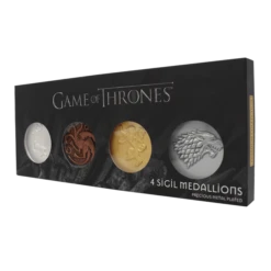 Game Of Thrones Limited Edition Sigil Medallion Collection (Set Of 4) Collectible (Pop Culture Accessories) -MERCHANDISE Sales b7e97bc6 c364 4374 ae8b 1dac30be2881