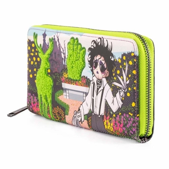 Edward Scissorhands Topiary Zip Around Loungefly Wallet (Wallet) 4 Edward Scissorhands Topiary Zip Around Loungefly Wallet (Wallet) - Image 2