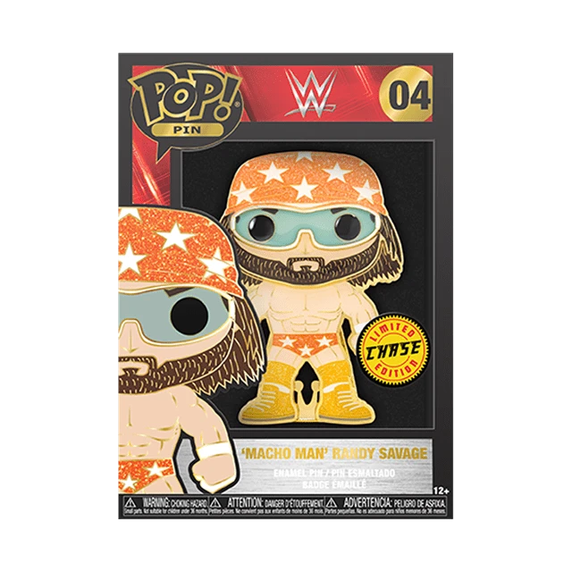 Randy Savage: WWE Funko Pop Pin (Pin Badge) 4 Randy Savage: WWE Funko Pop Pin (Pin Badge) - Image 2