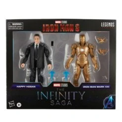 Happy Hogan & Iron Man 2 Pack: Marvel Legends Action Figure (Action Figure)