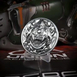 Doom: Cacodemon Level Up Metal Medallion Collectible (Pop Culture Accessories) -MERCHANDISE Sales ba7fc78d 298b 485e 9ff6 7bfbccd074d6