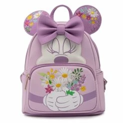 Disney: Minnie Holding Flowers Mini Loungefly Backpack (Backpack)