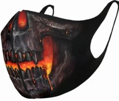 Skull Lava Face Covering (Face Coverings)