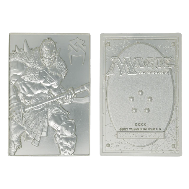 Silver Plated Garruk Wildspeaker Magic The Gathering Limited Edition Collectible Ingot (Pop Culture Accessories) 10 Silver Plated Garruk Wildspeaker Magic The Gathering Limited Edition Collectible Ingot (Pop Culture Accessories) - Image 8