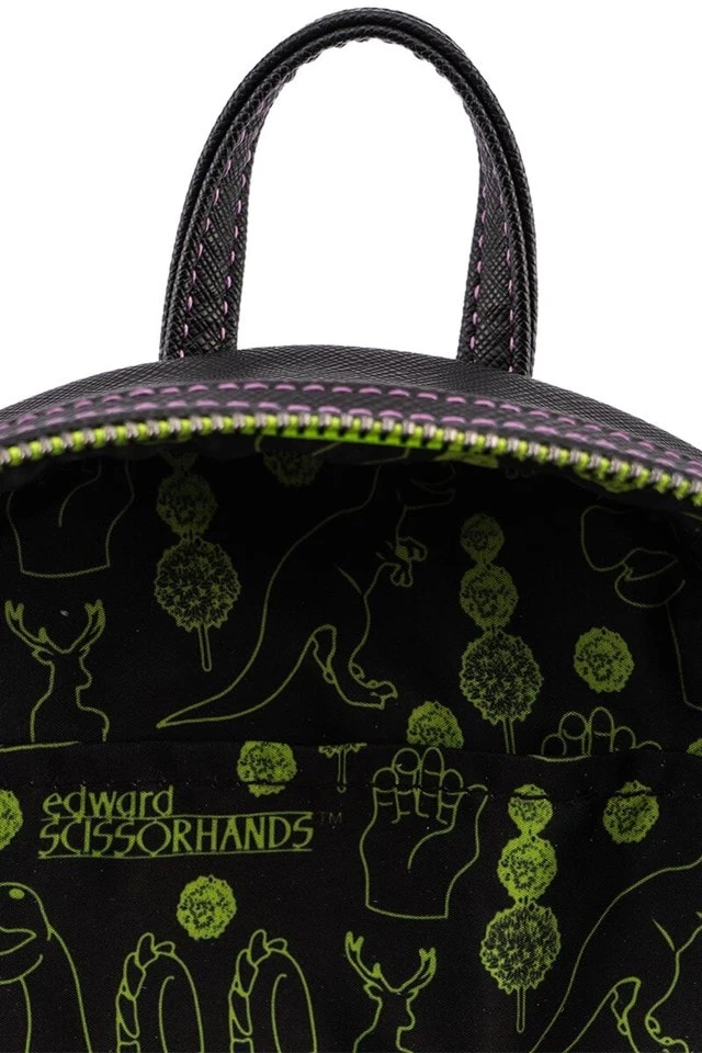Edward Scissorhands Topiary Mini Loungefly Backpack (Backpack) 6 Edward Scissorhands Topiary Mini Loungefly Backpack (Backpack) - Image 4
