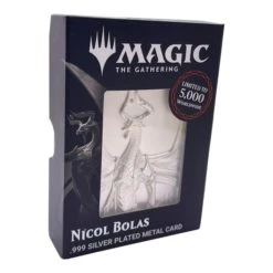 Silver Plated Nicol Bolas Magic The Gathering Limited Edition Collectible Ingot (Pop Culture Accessories) -MERCHANDISE Sales be1909eb f298 405d ad8f e8847daf7704