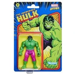 Retro Hulk 3.75 Hasbro Marvel Legends Action Figure (Action Figure)
