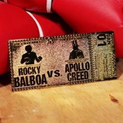Rocky 45th Anniversary Fight Ticket: 24K Gold Plated Limited Edition Collectible (Pop Culture Accessories) 11 Rocky 45th Anniversary Fight Ticket: 24K Gold Plated Limited Edition Collectible (Pop Culture Accessories) -MERCHANDISE Sales bfa1b92e b054 4bad 9ed8 bc3f8a31478b