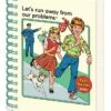 Steven Rhodes: Let's Run Away From Our Problems: A5 Wiro Notebook (Stationery) 2 Steven Rhodes: Let's Run Away From Our Problems: A5 Wiro Notebook (Stationery) -MERCHANDISE Sales c013ad95 45c9 4d1b 9749 b1acde2e7f6b