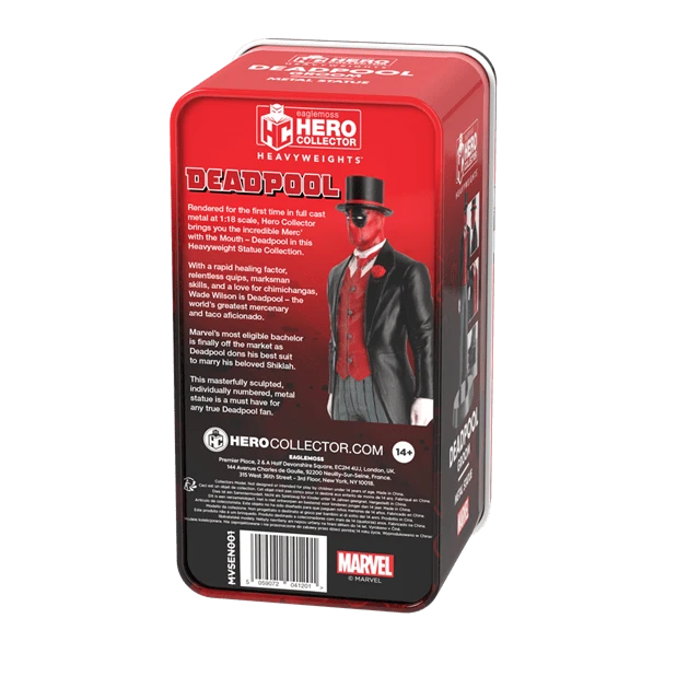 Groom Deadpool Hero Collector Heavyweight Metal Figurine (Figurine) 7 Groom Deadpool Hero Collector Heavyweight Metal Figurine (Figurine) - Image 6