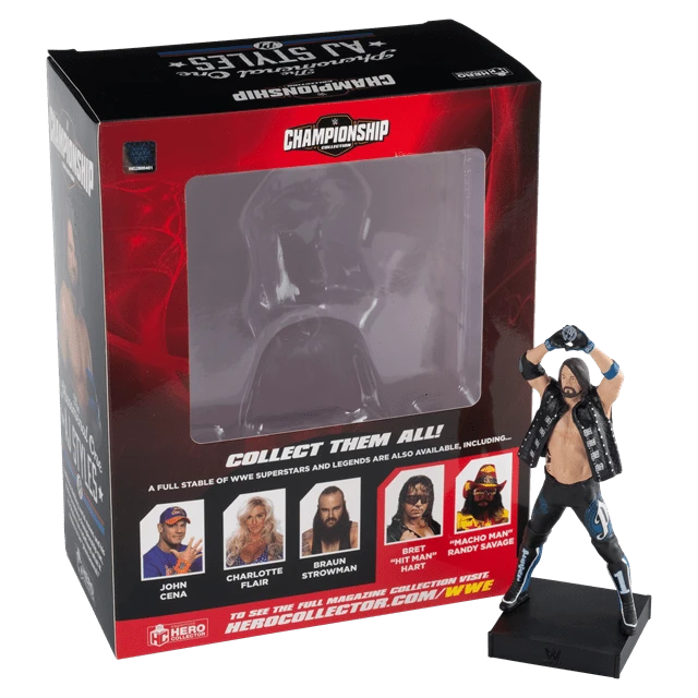 AJ Styles: WWE Championship Figurine: Hero Collector (Figurine) 6 AJ Styles: WWE Championship Figurine: Hero Collector (Figurine) - Image 4