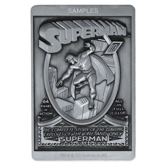 Superman: DC Comics Limited Edition Ingot Collectible (Pop Culture Accessories) 7 Superman: DC Comics Limited Edition Ingot Collectible (Pop Culture Accessories) - Image 5
