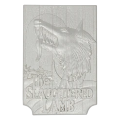 American Werewolf In London: Pub Sign Limited Edition Silver Plated Replica Collectible (Pop Culture Accessories) -MERCHANDISE Sales d159e737 81f8 4684 b30a d9b94f138003