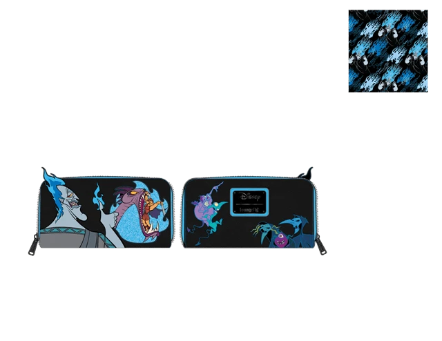 Disney: Hercules Villains Scene Hades Zip Around Loungefly Wallet (Wallet) 7 Disney: Hercules Villains Scene Hades Zip Around Loungefly Wallet (Wallet) - Image 5