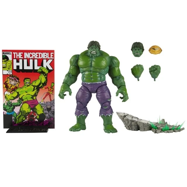 20th Anniversary Series 1 Hulk Hasbro Marvel Legends Series Action Figure (Action Figure) 10 20th Anniversary Series 1 Hulk Hasbro Marvel Legends Series Action Figure (Action Figure) - Image 8