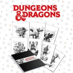 Lithograph Set: Dungeons & Dragons Wall Art (Print)