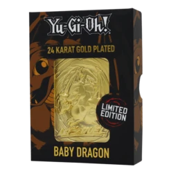Yu-Gi-Oh! Baby Dragon: 24K Gold Plated Ingot Collectible (Pop Culture Accessories)