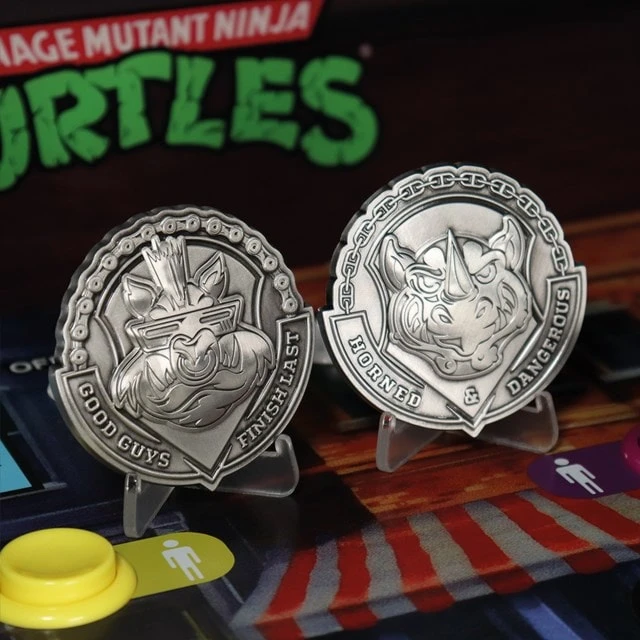 Teenage Mutant Ninja Turtles: Bad Guys Medallion Set (Pop Culture Accessories) 5 Teenage Mutant Ninja Turtles: Bad Guys Medallion Set (Pop Culture Accessories) - Image 3